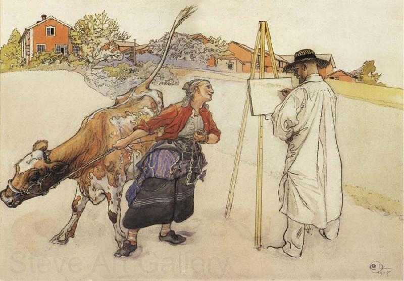 Carl Larsson On the Farm France oil painting art